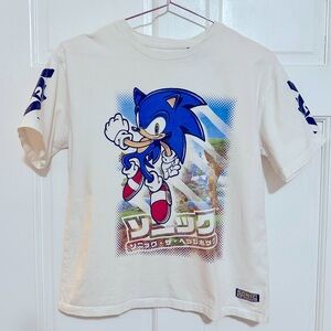 {Zara} Sonic the Hedgehog T-Shirt - Color White - Size 11-12 Yrs